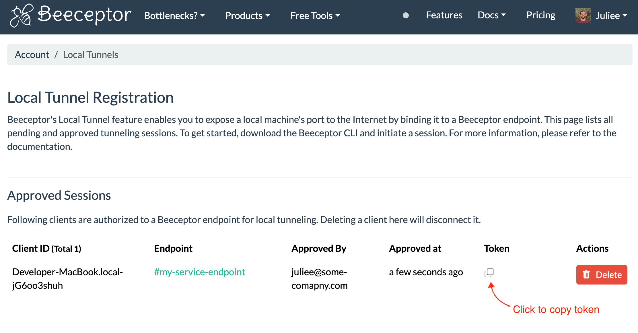 copy-cli-token